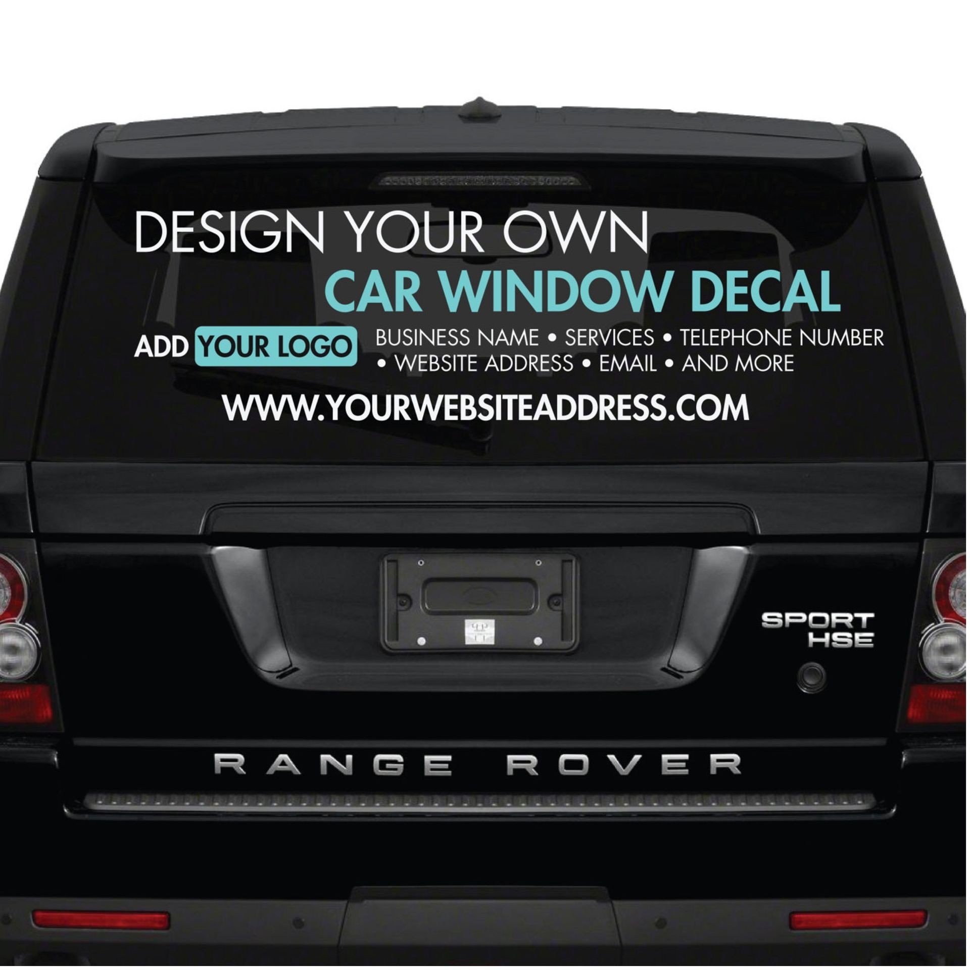 Vinyl Window Lettering